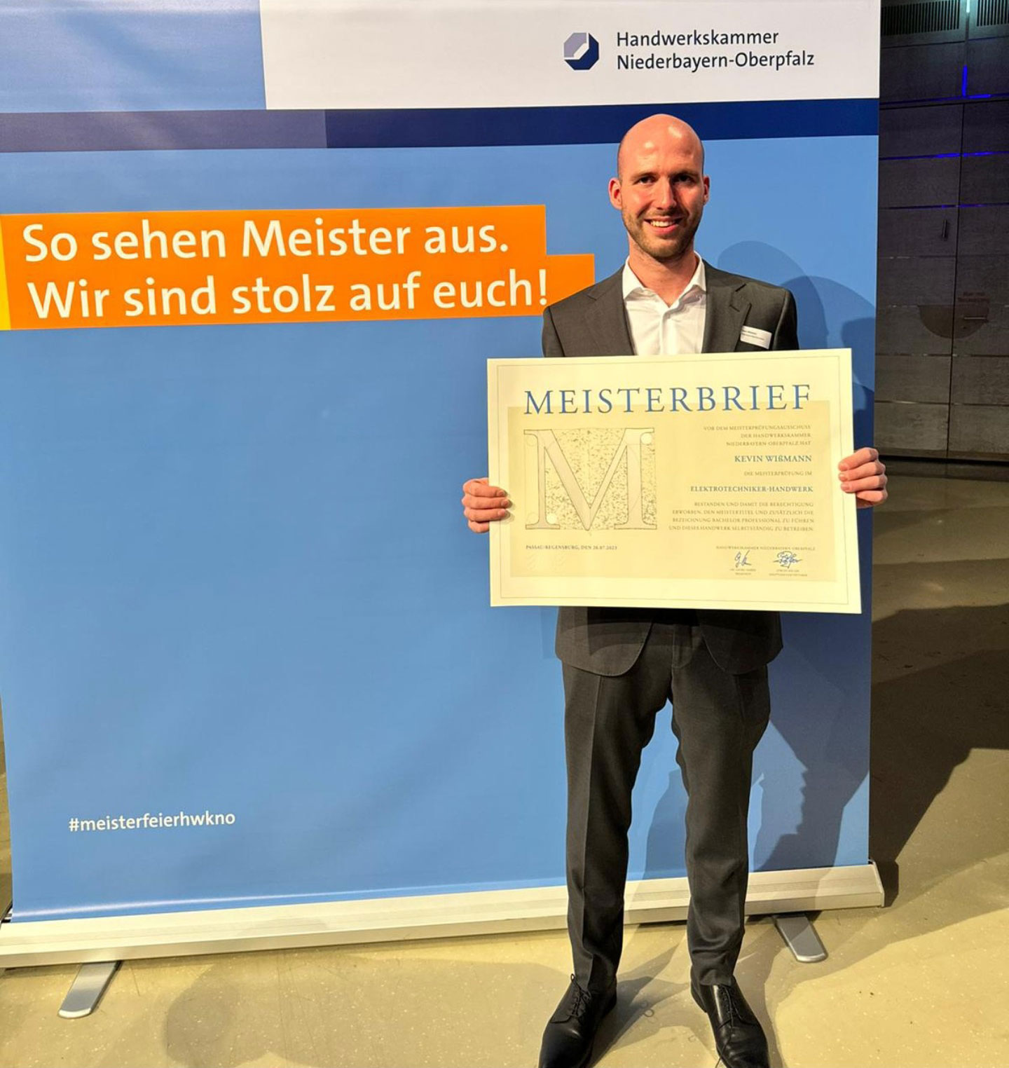 Kevin Wißmann - Meisterbrief